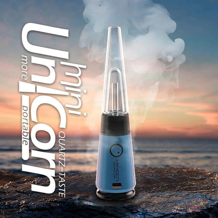 Lookah Unicorn Mini Electric Dab Rig Concentrate Vaporizer - Various Colors - (1 Count)-Vaporizers, E-Cigs, and Batteries