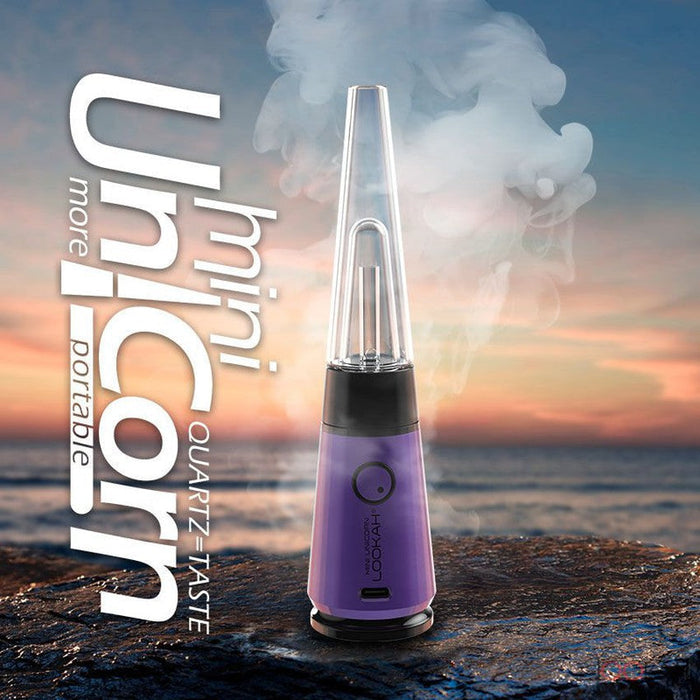 Lookah Unicorn Mini Electric Dab Rig Concentrate Vaporizer - Various Colors - (1 Count)-Vaporizers, E-Cigs, and Batteries