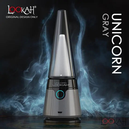 Lookah Unicorn Portable Rig Concentrate Vaporizer - Various Colors - (1 Count)-Vaporizers, E-Cigs, and Batteries