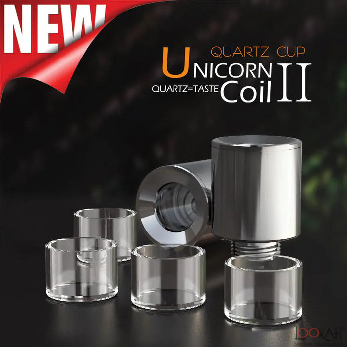 Lookah Unicorn Portable Rig Concentrate Vaporizer - Various Colors - (1 Count)-Vaporizers, E-Cigs, and Batteries