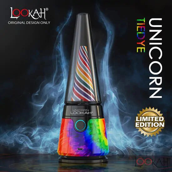 Lookah Unicorn Portable Rig Concentrate Vaporizer - Various Colors - (1 Count)-Vaporizers, E-Cigs, and Batteries