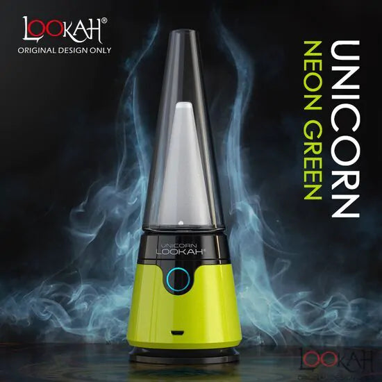 Lookah Unicorn Portable Rig Concentrate Vaporizer - Various Colors - (1 Count)-Vaporizers, E-Cigs, and Batteries