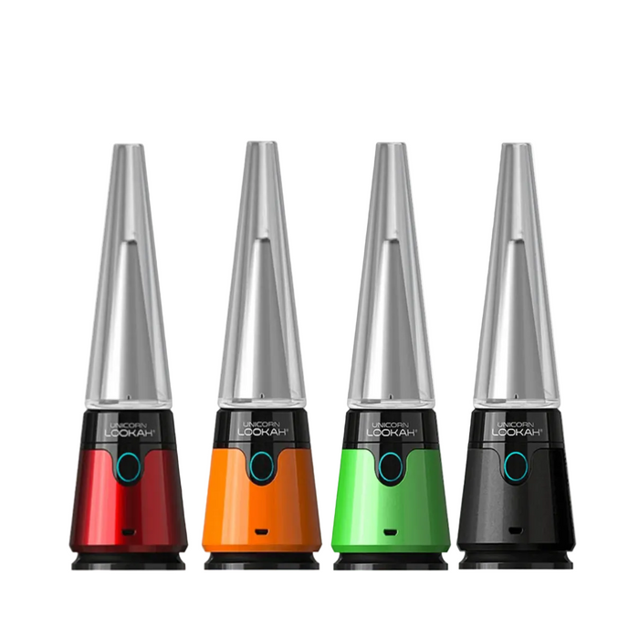 Lookah Unicorn Portable Rig Concentrate Vaporizer - Various Colors - (1 Count)-Vaporizers, E-Cigs, and Batteries
