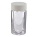 Loud Lock Plastic Jar w/ Cap - 75mm / 43mm - 100pc - Child Resistant-Plastic Jars
