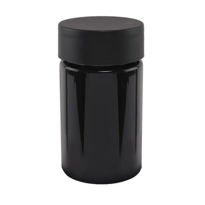 Loud Lock Plastic Jar w/ Cap - 75mm / 43mm - 100pc - Child Resistant-Plastic Jars