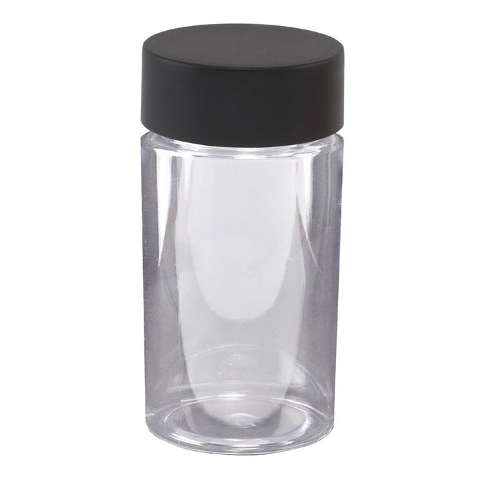 Loud Lock Plastic Jar w/ Cap - 75mm / 43mm - 100pc - Child Resistant-Plastic Jars