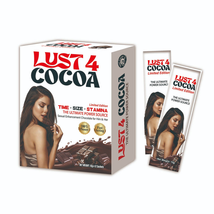 Lust4Cocoa Chocolate 12pc Display-