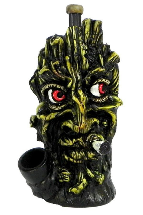 Medium Size Hand Made Resin Pipe - Various Designs - Style F - (1 Count)-Hand Pipes, Rigs, & Bubblers