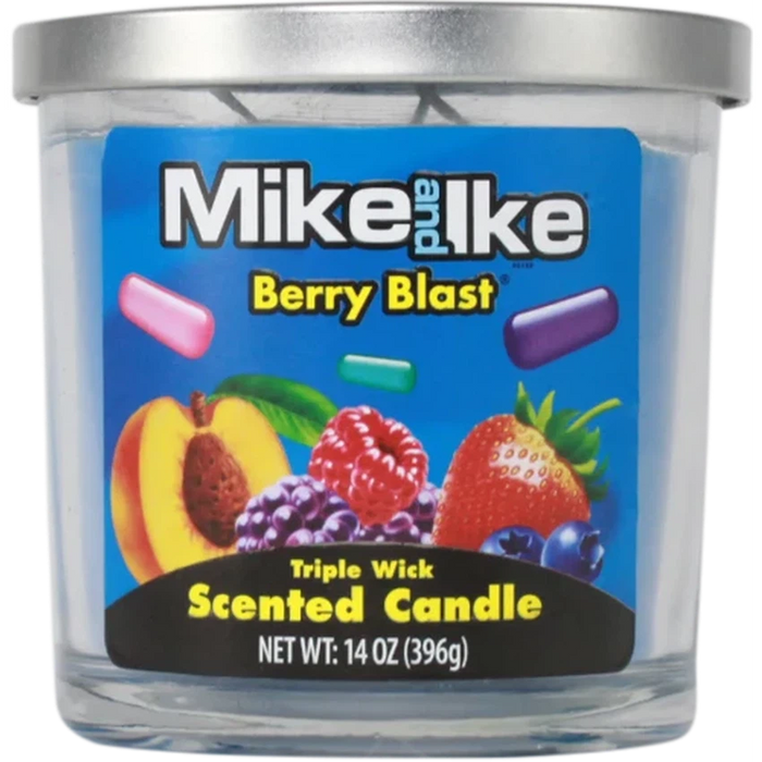 Mike & Ike 14oz 3 Wick Candles - Multiple Scents - (Various Counts)-Air Fresheners & Candles