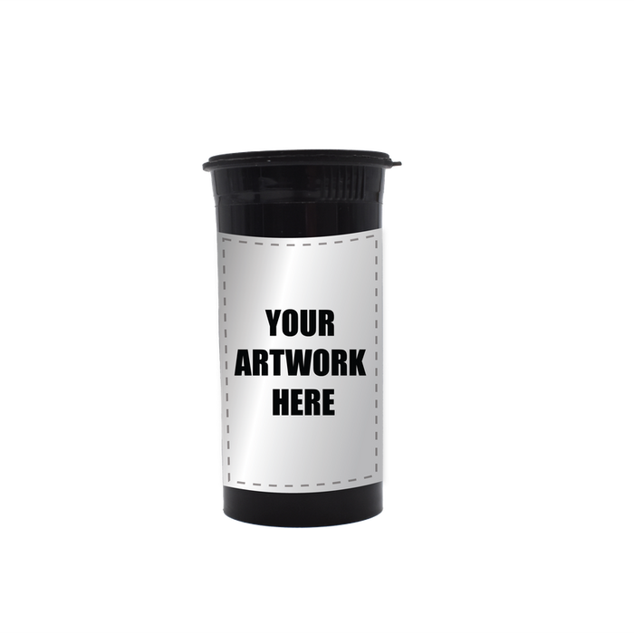 MJ 13 Dram Pop Top Vial - Child Resistant - Vials With Labels & Application-Pop Top Vials