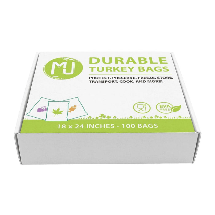 MJ - 18 inch x 24 inch Turkey & Oven Bags (100 Count Per Box)-Processing and Handling Supplies