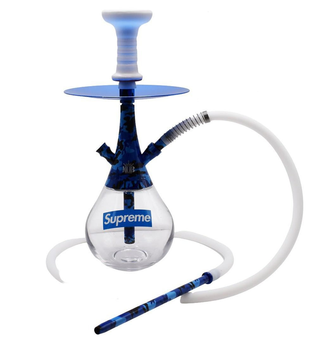 MOB 15" Xara Hookah - Various Colors - (1 Count)-Hand Pipes, Rigs, & Bubblers