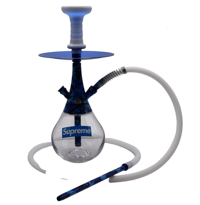 MOB 15" Xara Hookah - Various Colors - (1 Count)-Hand Pipes, Rigs, & Bubblers