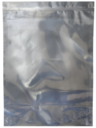 Mylar Bag Black/Clear - 1 Lb - 448 Grams - 14" x 19" - (100 - 1000 Count)-Mylar Smell Proof Bags