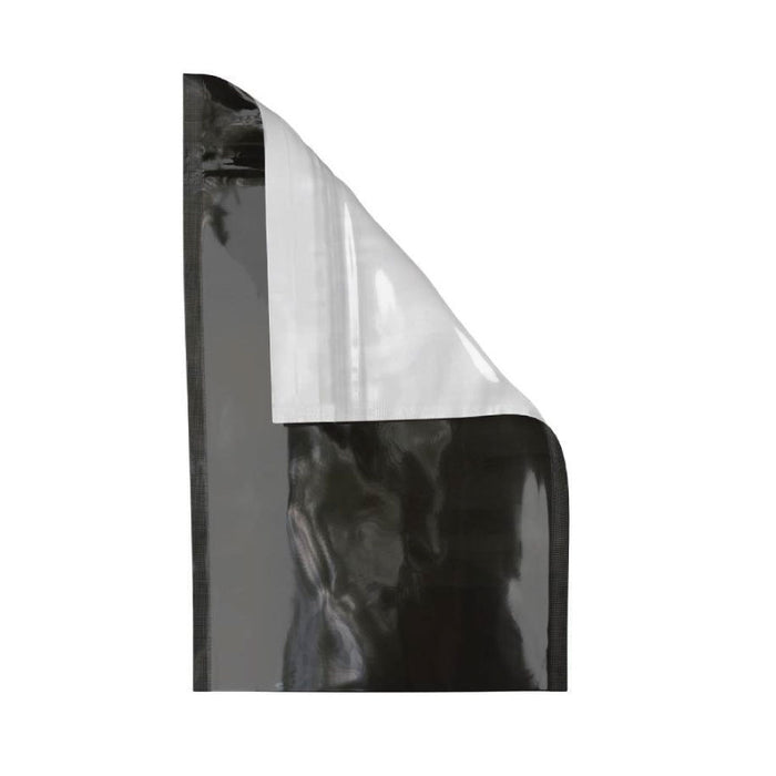 Mylar Bag Black/Clear - 1/2 Oz - 14 Grams - 5.1" x 7.85" - (1000 to 50,000 Count)-Mylar Smell Proof Bags