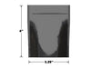 Mylar Bag Opaque Black - 1 Gram - 3.25" x 4" - (1000 to 50,000 Count)-Mylar Smell Proof Bags