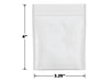 Mylar Bag Opaque White 1 Gram (1000 to 50,000 Count)-Mylar Smell Proof Bags