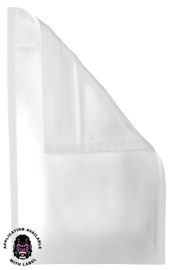 Mylar Bag Opaque White - 1/4 Oz - 7 Grams - (100 to 50,000 Count)-MYLAR SMELL PROOF BAGS