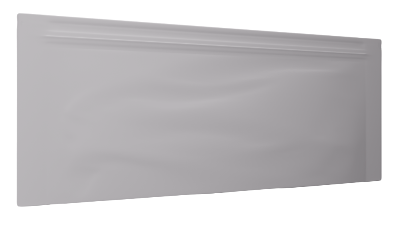 Mylar Bag Pouch White Opaque - Edibles / Pre-Roll - 5.75" x 2.75" - (1000 to 50,000 Count)-Mylar Smell Proof Bags