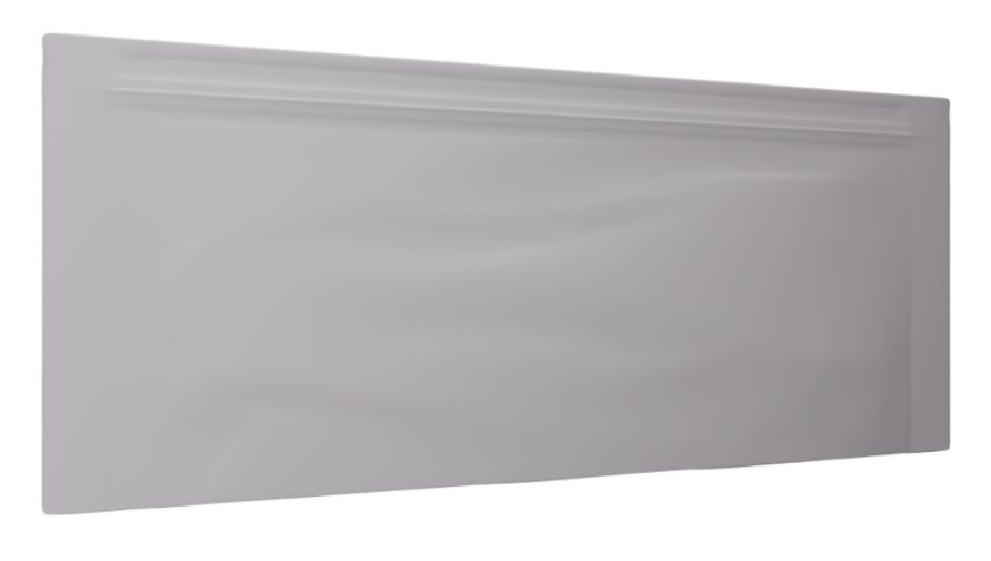 Mylar Bag Pouch White Opaque - Edibles / Pre-Roll - 5.75" x 2.75" - (1000 to 50,000 Count)-Mylar Smell Proof Bags