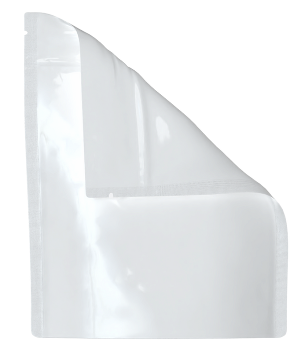 Mylar Bag White/Clear - 1 Gram - (1000 to 50,000 Count)-Mylar Smell Proof Bags