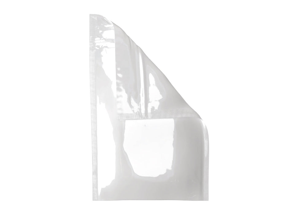 Mylar Bag White/Clear - 1 Oz - 28 Grams 6 x 9.25" - (100 to 50,000 Count)-Mylar Smell Proof Bags