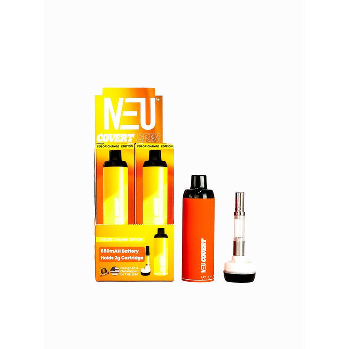 Neu Covert Spin 510 Battery - Various Colors - (1 Or 6 Count Display)-Vaporizers, E-Cigs, and Batteries
