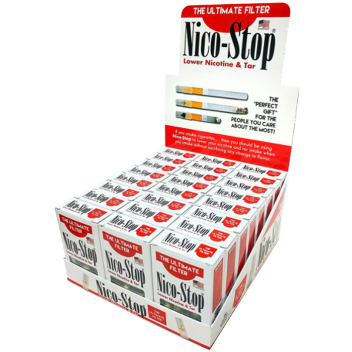 stop smoking cigarette filters Nico Stop Filters - 30 Filters Per Box - (24 Box Display) stop smoking cigarette filters Nico Stop Filters - 30 Filters Per Box - (24 Box Display)