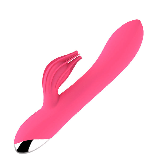 Night Queen Flicker Rabbit Vibe - Pink-Multi-Functional, Rabbit