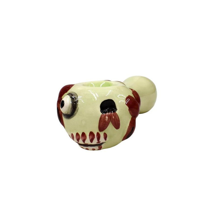 Novelty Ceramic Pipe - Assorted Designs, Animals, Characters (1 Count)-Hand Pipes, Rigs, & Bubblers