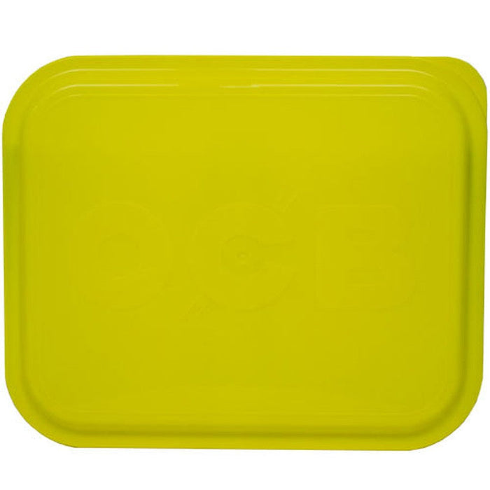 OCB Lids For Metal Rolling Tray - Yellow - Small or Large - (1 Count)-Rolling Trays and Accessories