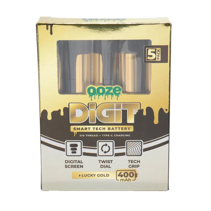 OOZE - 510 Thread Digit Vape Battery Display - (24 Count) MJ Wholesale OOZE - 510 Thread Digit Vape Battery Display - (24 Count) MJ Wholesale