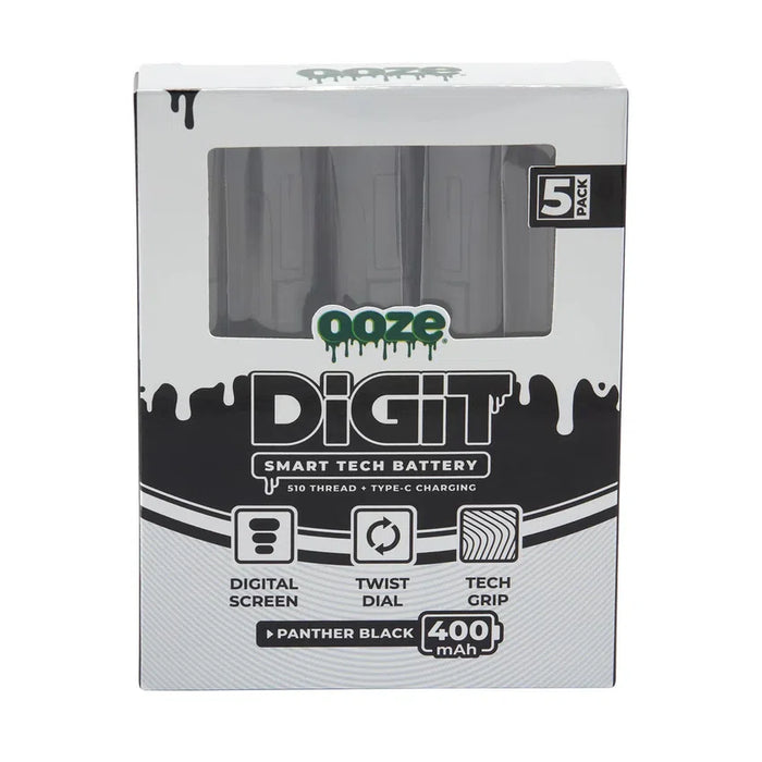 OOZE - 510 Thread Digit Vape Battery Display - (24 Count) MJ Wholesale OOZE - 510 Thread Digit Vape Battery Display - (24 Count) MJ Wholesale