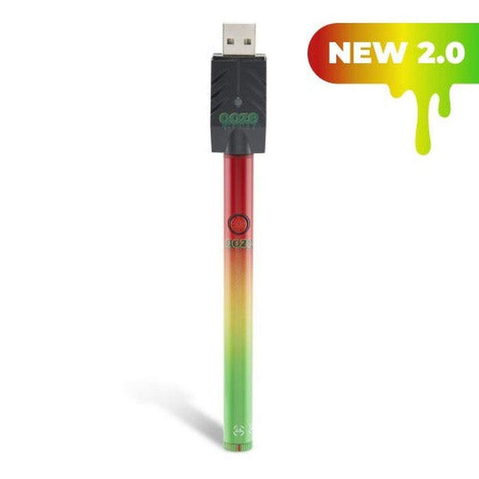 OOZE - 510 Thread New Edition Slim Twist Pen 2.0 - Various Colors - (1 or 50 Count)-Vaporizers, E-Cigs, and Batteries