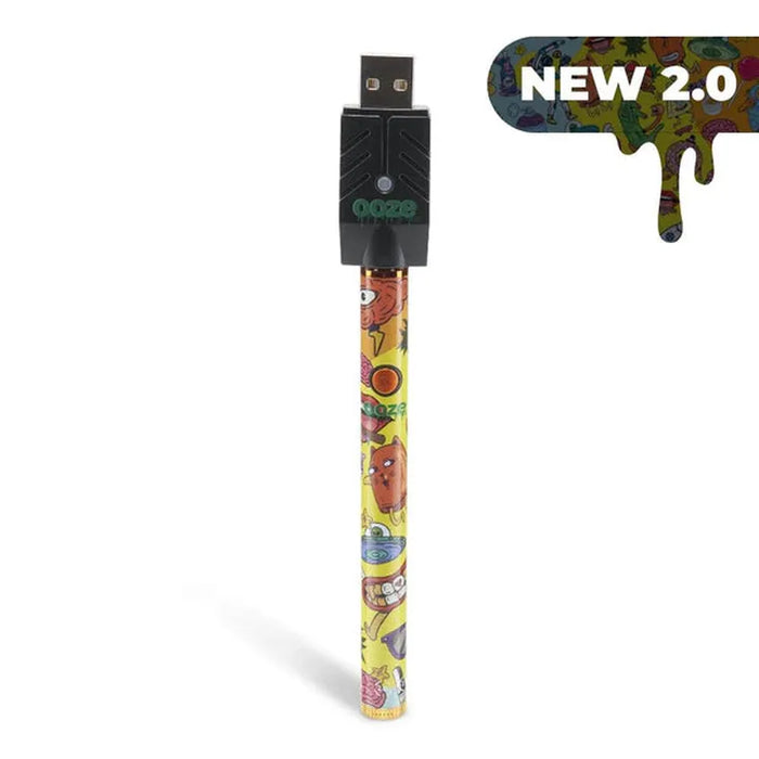 OOZE - 510 Thread New Edition Slim Twist Pen 2.0 - Various Colors - (1 or 50 Count)-Vaporizers, E-Cigs, and Batteries