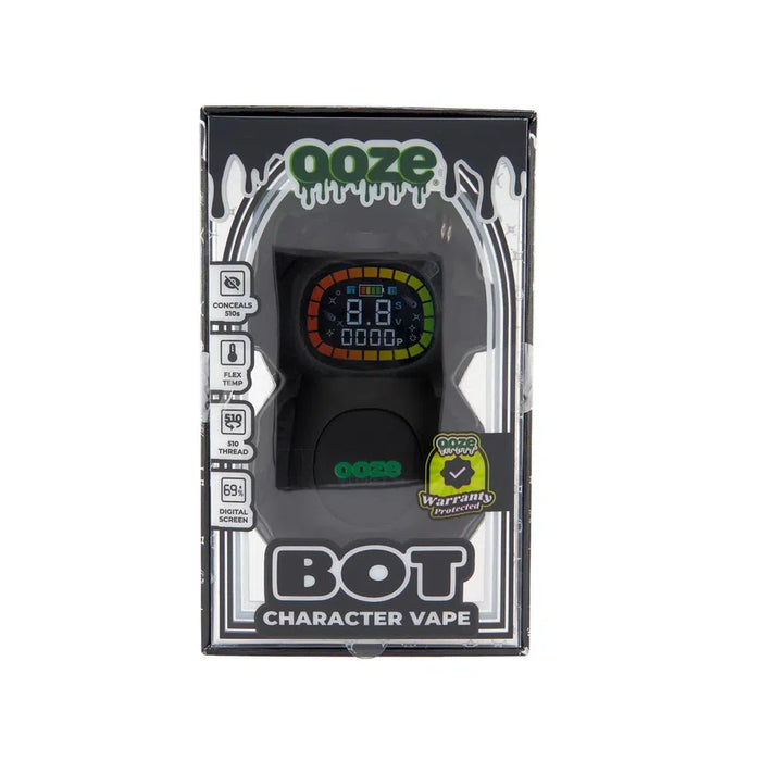 OOZE Bot - 510 Thread 650 mAh Character Vape Battery - (1 or 12 Count) MJ Wholesale OOZE Bot - 510 Thread 650 mAh Character Vape Battery - (1 or 12 Count) MJ Wholesale