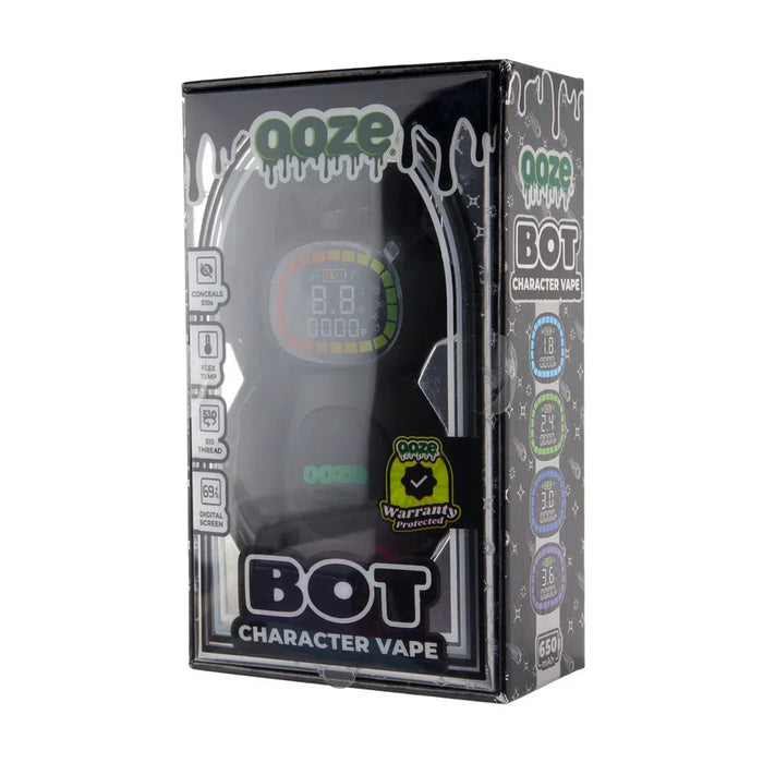 OOZE Bot - 510 Thread 650 mAh Character Vape Battery - (1 or 12 Count) MJ Wholesale OOZE Bot - 510 Thread 650 mAh Character Vape Battery - (1 or 12 Count) MJ Wholesale