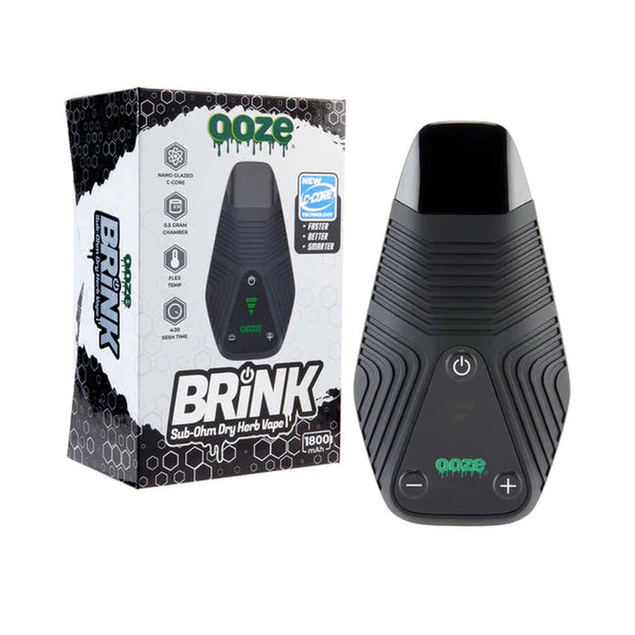 OOZE Brink 1800 MAh Dry Herb Vaporizer - Various Colors Available - (1 Count)-Hand Pipes, Rigs, & Bubblers