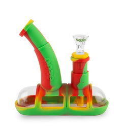 OOZE Steamboat Silicone Water Bubbler & Dab Rig - Various Colors - (1 Count)-Hand Pipes, Rigs, & Bubblers