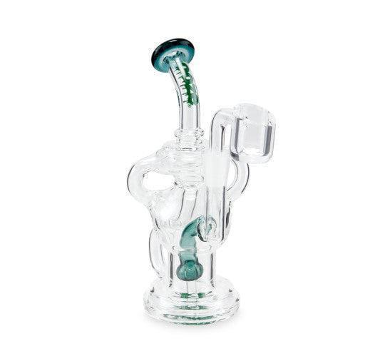 Ooze Swell Mini Recycler Dab Rig - Various Colors - (1 Count)-Hand Pipes, Rigs, & Bubblers