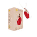 Patina Rose Necklace - Red-Vibrators