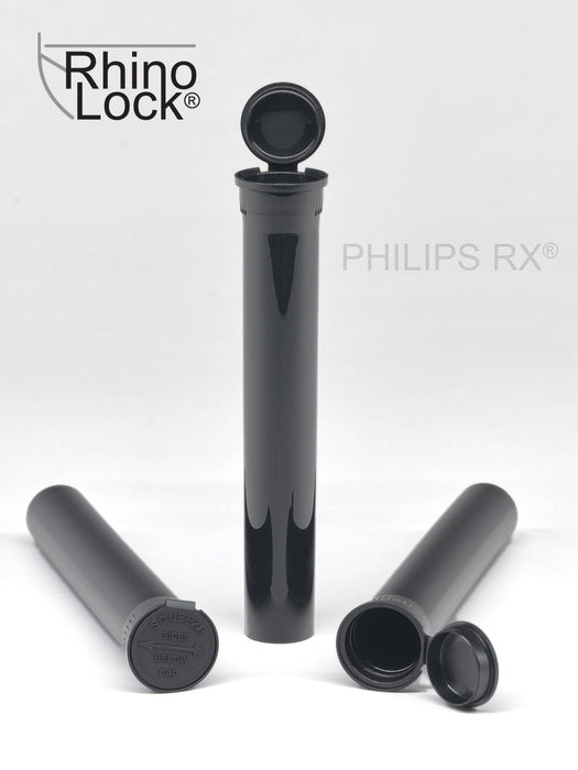 Philips RX 116mm Blunt Tube - Black - CPSC Child Resistant - (500 - 30,000 Count)-Joint Tubes & Blunt Tubes