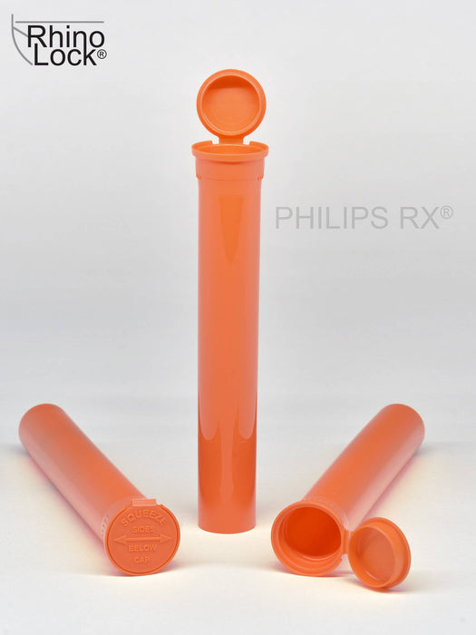 Philips RX 116mm Blunt Tube - Mango Orange - CPSC Child Resistant - (Multiple Counts Available)-Joint Tubes & Blunt Tubes