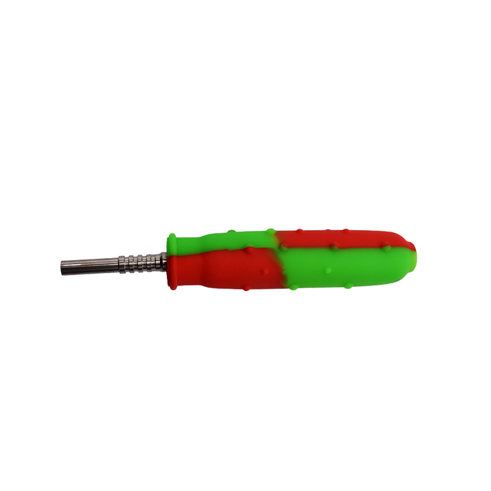 Pickle Silicone Nectar Collector - Color May Vary - (1 OR 3 Count) 1 Count-