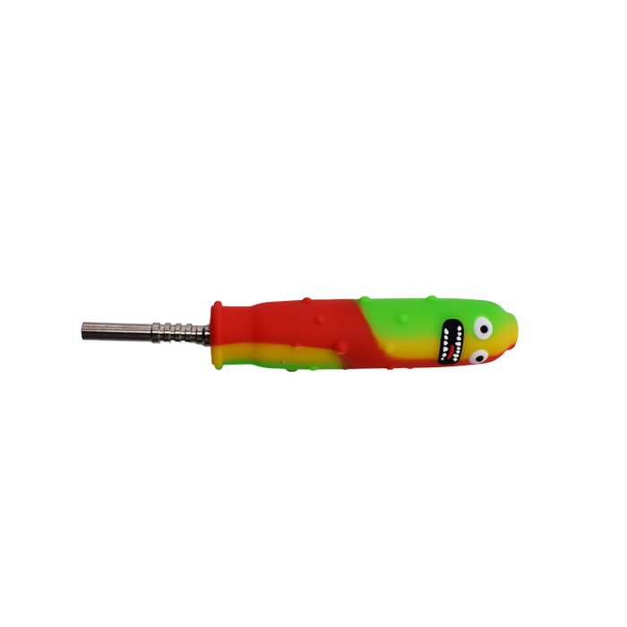 Pickle Silicone Nectar Collector - Color May Vary - (1 OR 3 Count) 1 Count-