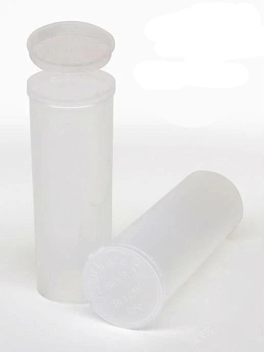 Pop Top Clear Bundle (13 Dram, 19 Dram, 30 Dram, 60 Dram & 116mm Joint Tubes)-