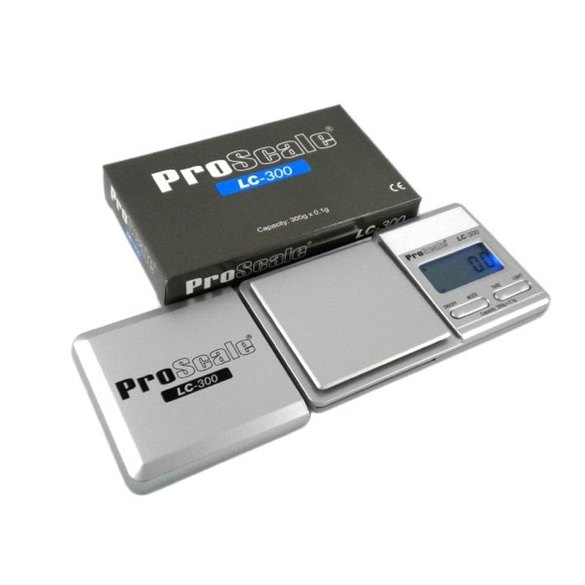 Proscale Lab Scale Proscale Lc-300 Scale W/Light | 300g X 0.1g - (1 Count) — MJ Wholesale