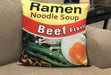 Ramen Soup Throw Pillow case Fits 16 x 16 Insert - (1 Count)-Novelty, Hats & Clothing