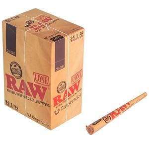 RAW Authentic Classic Emperador Cone - (24 Count Display)-Papers and Cones