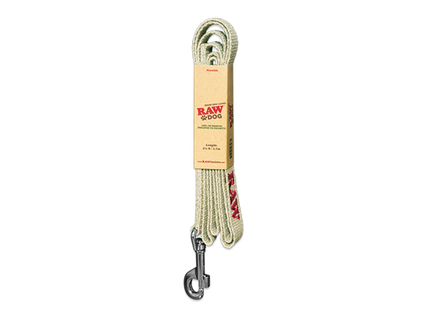 RAW Authentic Hemp Dog Leash - (1 Count)- MJ Wholesale